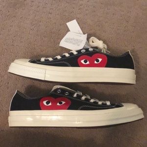 Comme des Garçons Converse Play Low Rise